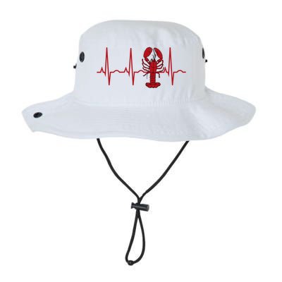 Lobster Funny Gift Lobster Heartbeat Hooded Gift Gift Legacy Cool Fit Booney Bucket Hat