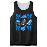 L.I.O.N.S Football Game Day Coquette Lions Bow Mesh Reversible Basketball Jersey Tank