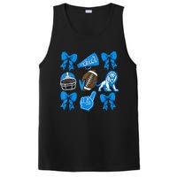 L.I.O.N.S Football Game Day Coquette Lions Bow PosiCharge Competitor Tank