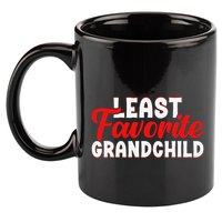 Least Favorite Grandchild 11oz C Handle Ceramic Mug