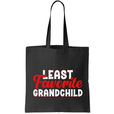 Least Favorite Grandchild Bag