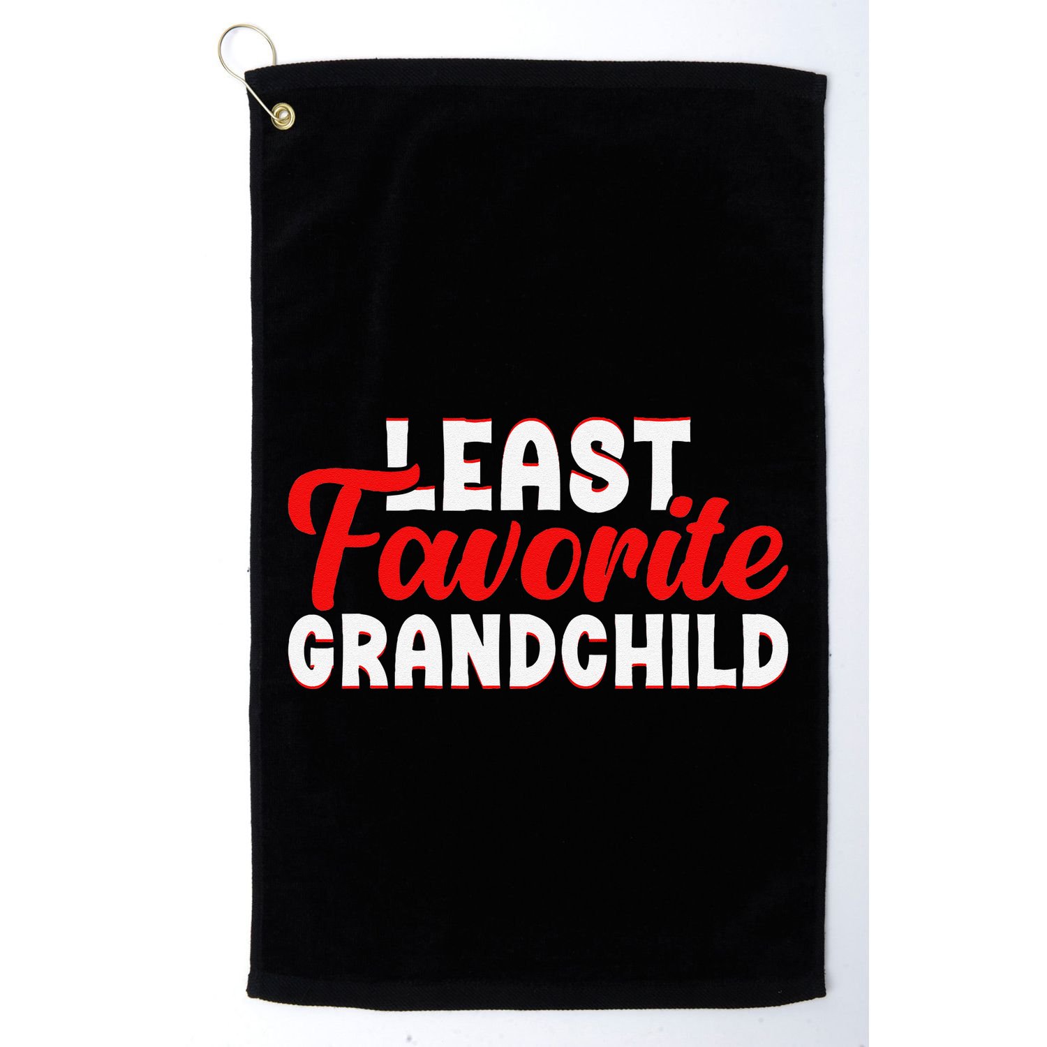 Least Favorite Grandchild Golf Towel