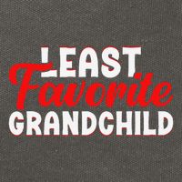Least Favorite Grandchild Cotton Canvas Backpack