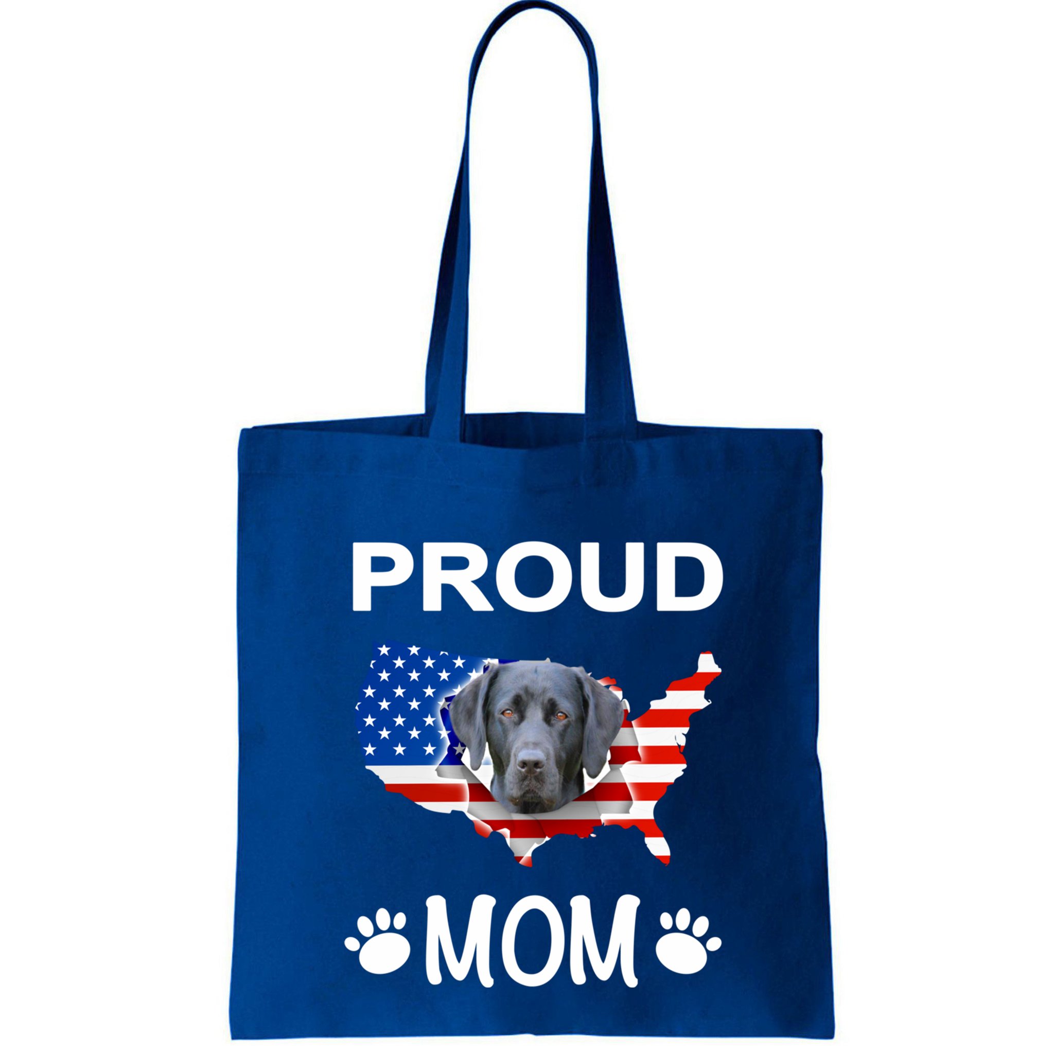Labrador Funny Gift Labrador Dog Proud Patriot Mom Gift Bag