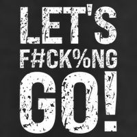 Lets Fucking Go Ball Hard Vulgar Humor 11oz C Handle Ceramic Mug