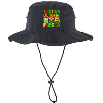 Let's Fiesta Gnome Cinco De Mayo 5th May Mexican Men Women Legacy Cool Fit Booney Bucket Hat