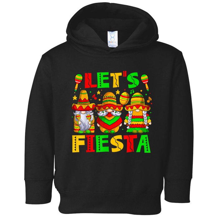 Let's Fiesta Gnome Cinco De Mayo 5th May Mexican Men Women Toddler Hoodie