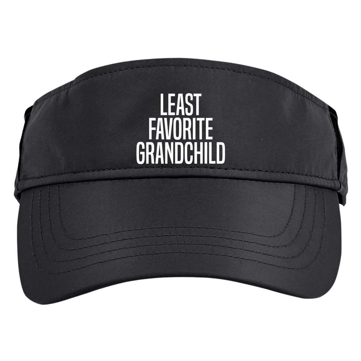 Least Favorite Grandchild Adult Drive Performance Visor
