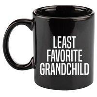 Least Favorite Grandchild 11oz C Handle Ceramic Mug
