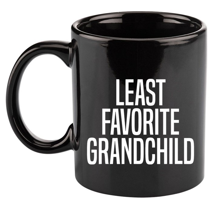 Least Favorite Grandchild 11oz C Handle Ceramic Mug