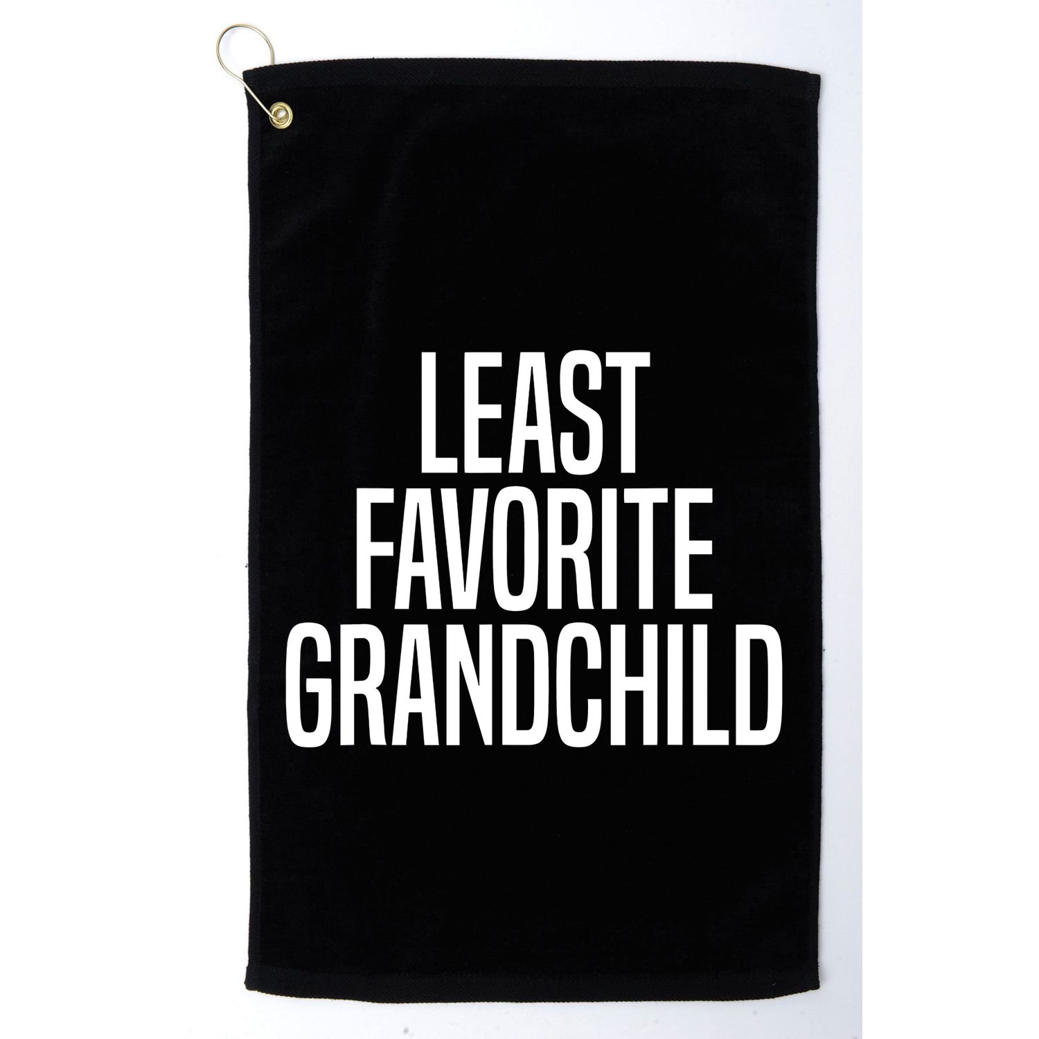 Least Favorite Grandchild Golf Towel