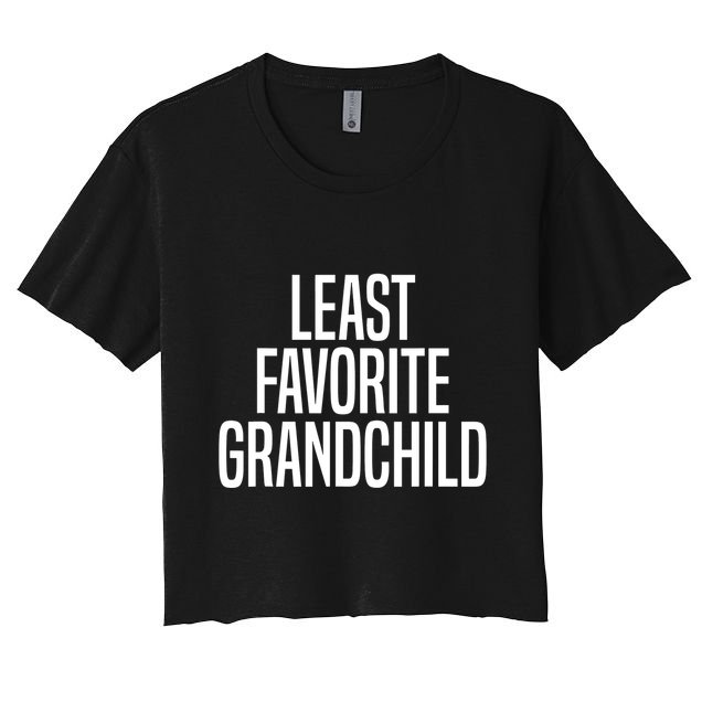 Least Favorite Grandchild Crop Top