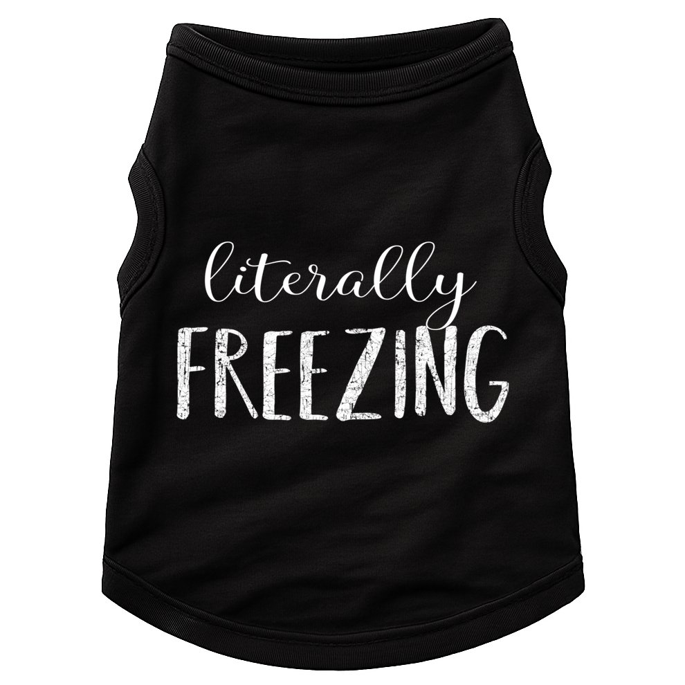 Literally Freezing Gift Doggie Tank