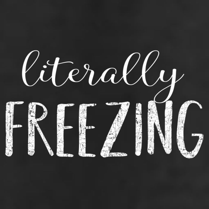 Literally Freezing Gift 11oz C Handle Ceramic Mug