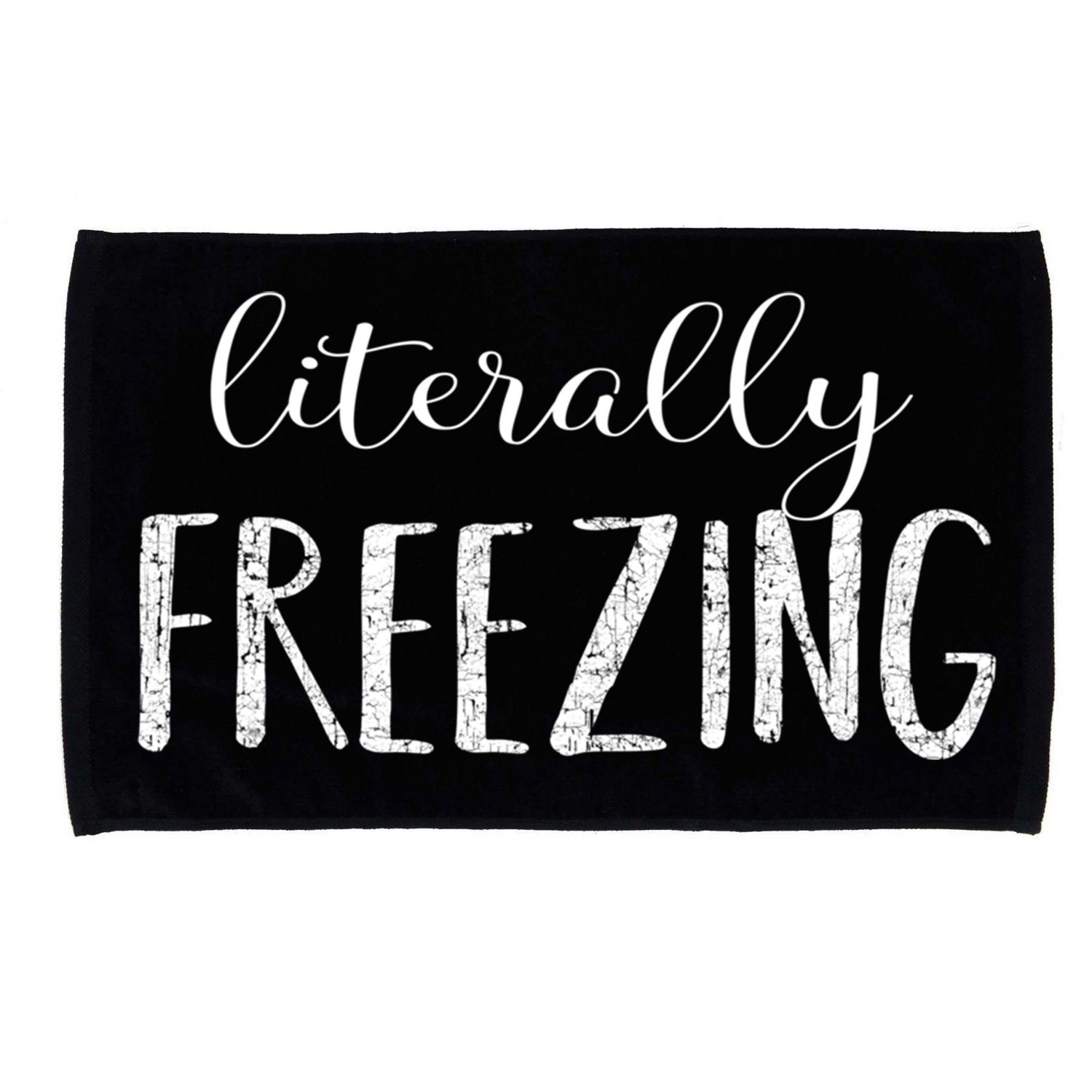 Literally Freezing Gift Microfiber Hand Towel