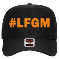 #LFGM Baseball Fan High Crown Mesh Back Trucker Hat