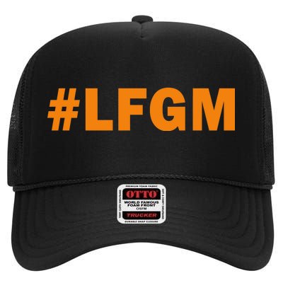 #LFGM Baseball Fan High Crown Mesh Back Trucker Hat