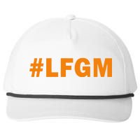 #LFGM Baseball Fan Snapback Five-Panel Rope Hat