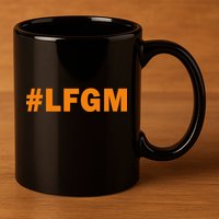 #LFGM Baseball Fan 11oz C Handle Ceramic Mug