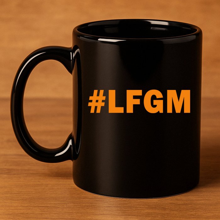 #LFGM Baseball Fan 11oz C Handle Ceramic Mug