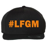 #LFGM Baseball Fan Wool Snapback Cap