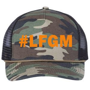 #LFGM Baseball Fan Retro Rope Trucker Hat Cap