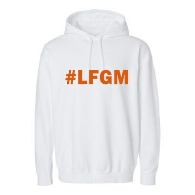 #LFGM Baseball Fan Garment-Dyed Fleece Hoodie