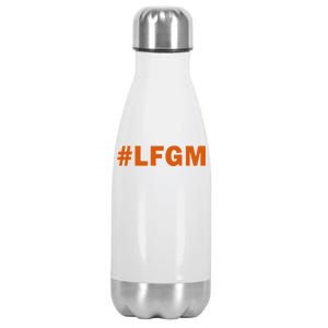 #LFGM Baseball Fan Stainless Steel Insulated Water Bottle