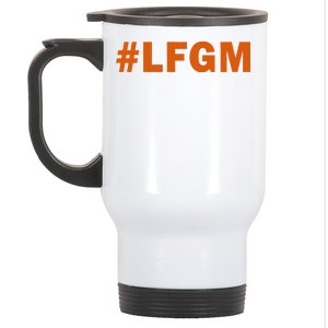 #LFGM Baseball Fan Stainless Steel Travel Mug