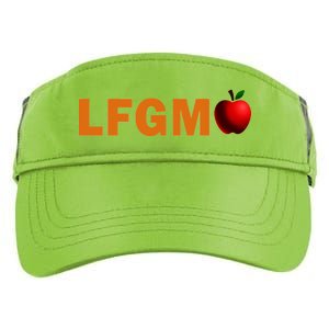 LFGM Teachers Apple Adult Drive Performance Visor