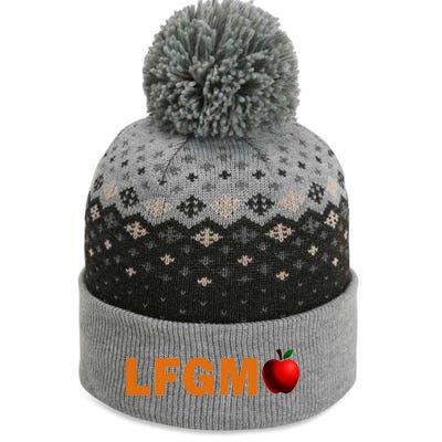 LFGM Teachers Apple The Baniff Cuffed Pom Beanie