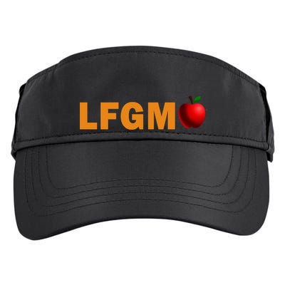 LFGM Teachers Apple Adult Drive Performance Visor