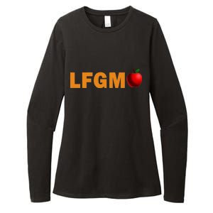 LFGM Teachers Apple Womens CVC Long Sleeve Shirt