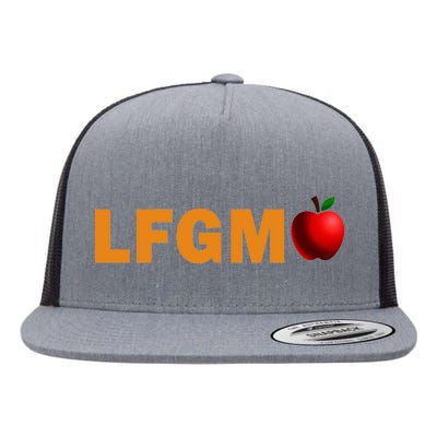 LFGM Teachers Apple Flat Bill Trucker Hat