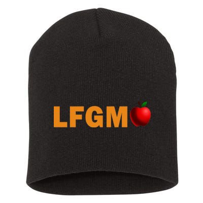 LFGM Teachers Apple Short Acrylic Beanie