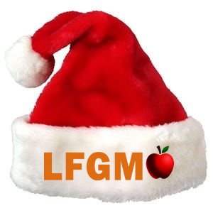 LFGM Teachers Apple Premium Christmas Santa Hat