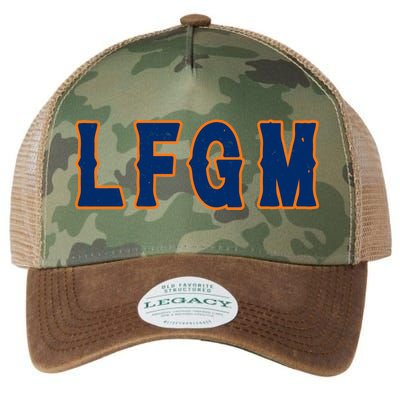 LFGM Vintage Baseball Fans Catchers Pitchers Legacy Tie Dye Trucker Hat