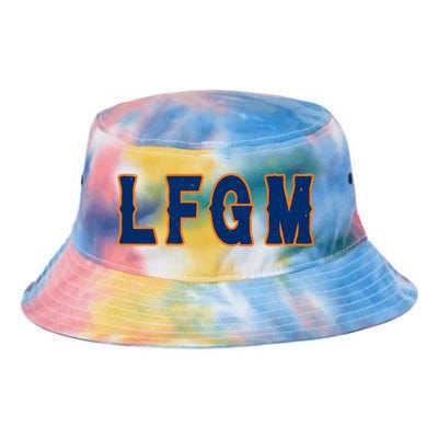 LFGM Vintage Baseball Fans Catchers Pitchers Tie Dye Newport Bucket Hat