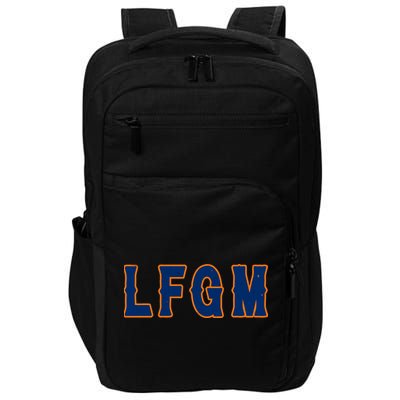 LFGM Vintage Baseball Fans Catchers Pitchers Impact Tech Backpack
