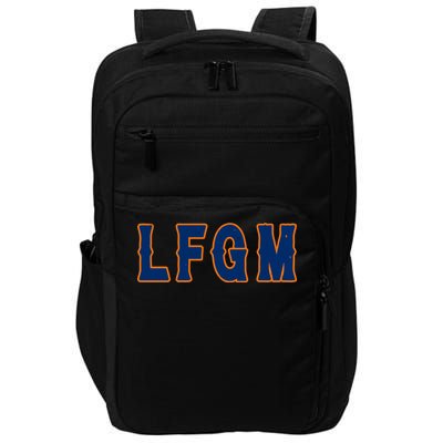 LFGM Vintage Baseball Fans Catchers Pitchers Impact Tech Backpack