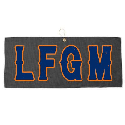 LFGM Vintage Baseball Fans Catchers Pitchers Large Microfiber Waffle Golf Towel