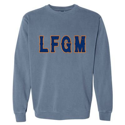 LFGM Vintage Baseball Fans Catchers Pitchers Garment-Dyed Sweatshirt