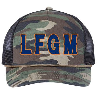 LFGM Vintage Baseball Fans Catchers Pitchers Retro Rope Trucker Hat Cap