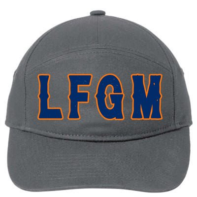 LFGM Vintage Baseball Fans Catchers Pitchers 7-Panel Snapback Hat