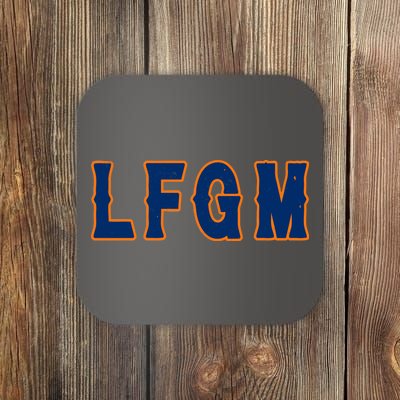 LFGM Vintage Baseball Fans Catchers Pitchers Coaster