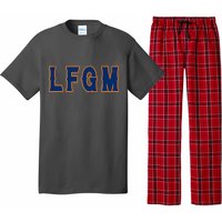 LFGM Vintage Baseball Fans Catchers Pitchers Pajama Set