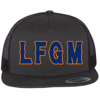 LFGM Vintage Baseball Fans Catchers Pitchers Flat Bill Trucker Hat