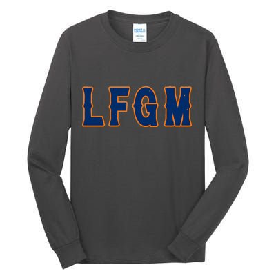 LFGM Vintage Baseball Fans Catchers Pitchers Tall Long Sleeve T-Shirt