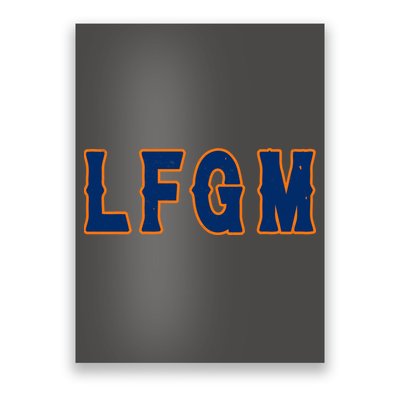 LFGM Vintage Baseball Fans Catchers Pitchers Poster