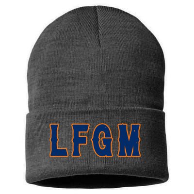 LFGM Vintage Baseball Fans Catchers Pitchers Sustainable Knit Beanie